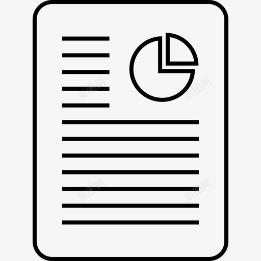 报表页销售饼图svg_新图网 https://ixintu.com 报表 销售 饼图 管理文件 执行 文档 数据