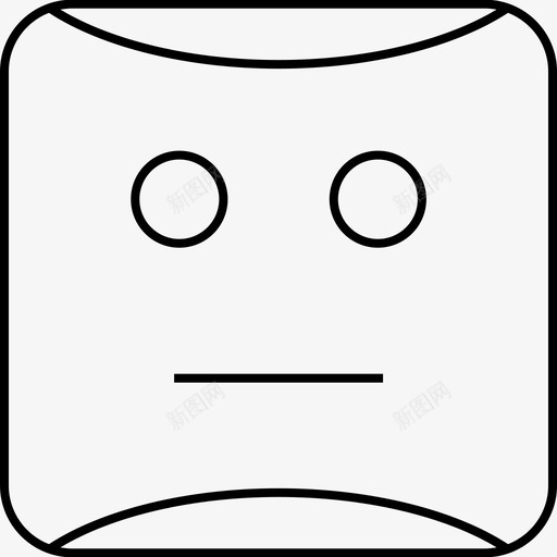 中立化身表情svg_新图网 https://ixintu.com 表情 中立 中立化 化身 情绪 脸轻