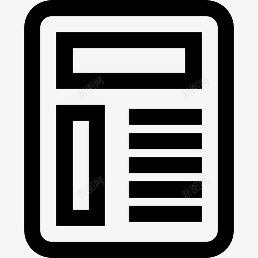 移动线框用户界面页面svg_新图网 https://ixintu.com 线框 移动 用户界面 页面 新建 标记 布局 结果 设计 检查 其他