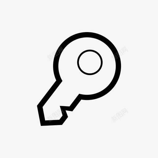 钥匙公文包锁svg_新图网 https://ixintu.com 钥匙 公文包 锁小 打开 解锁