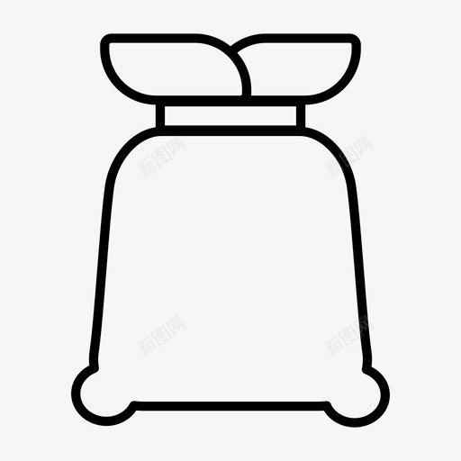 袋子银行钱袋svg_新图网 https://ixintu.com 钱袋 袋子 银行