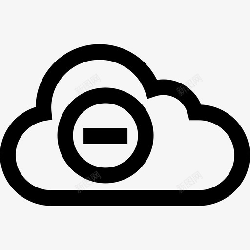 云减法删除联机svg_新图网 https://ixintu.com 减法 删除 联机 负片 编辑 取消 活动 粗体