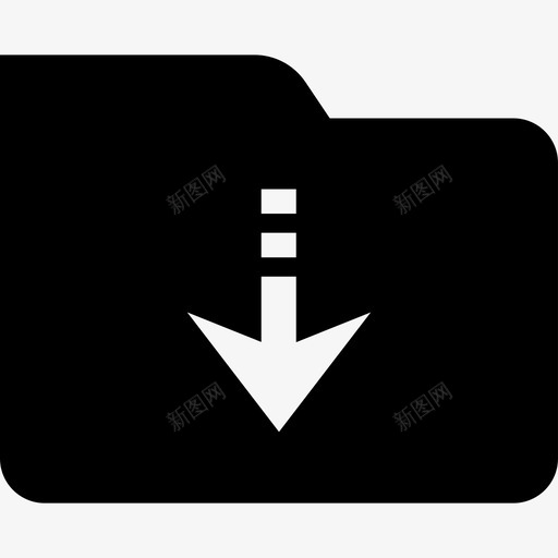 联机文件夹存储组织svg_新图网 https://ixintu.com 文件夹 联机 存储 组织 位置 文件 向下 数据 存档 图示