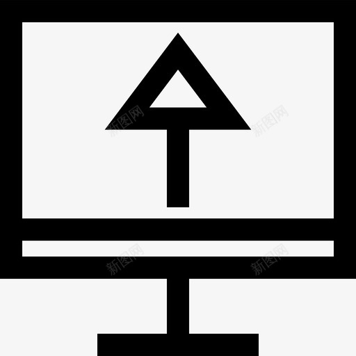 显示器网络上升svg_新图网 https://ixintu.com 显示器 网络 上升 潮汐 智能 手机 个人电脑 爆发 在线 互联网 计算机