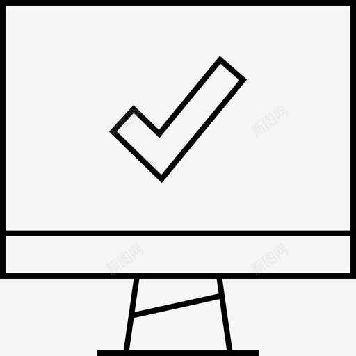 复选标记计算机联机svg_新图网 https://ixintu.com 复选 标记 计算机 联机 信息 图形
