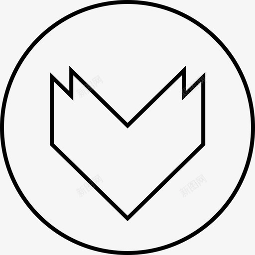箭头向下符号信号svg_新图网 https://ixintu.com 箭头 向下 符号 信号 指针 方向 后退 交通 头灯