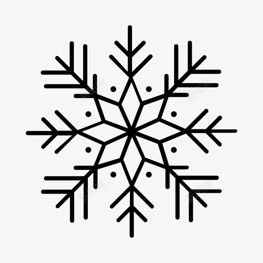 雪花圣诞节凉爽svg_新图网 https://ixintu.com 雪花 圣诞节 凉爽 冬天