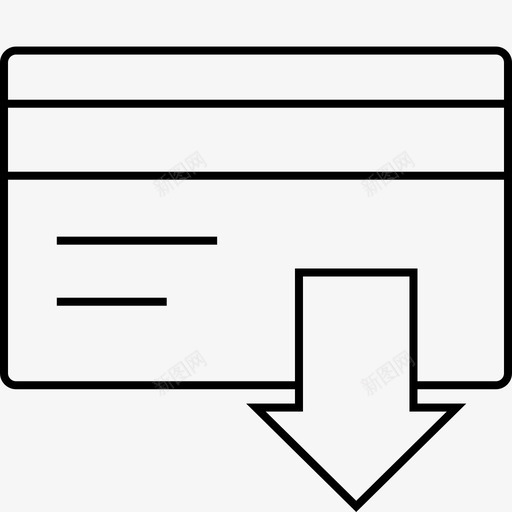 信用卡购物简历svg_新图网 https://ixintu.com 信用卡 购物 简历 网上 信息 电子商务 文件 数据 查看