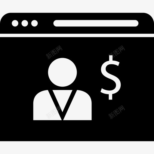 网上购物者减搜索引擎优化svg_新图网 https://ixintu.com 网上 网上购物 购物者 搜索引擎 优化 网页 网页浏览 浏览器 新的 美元 删除