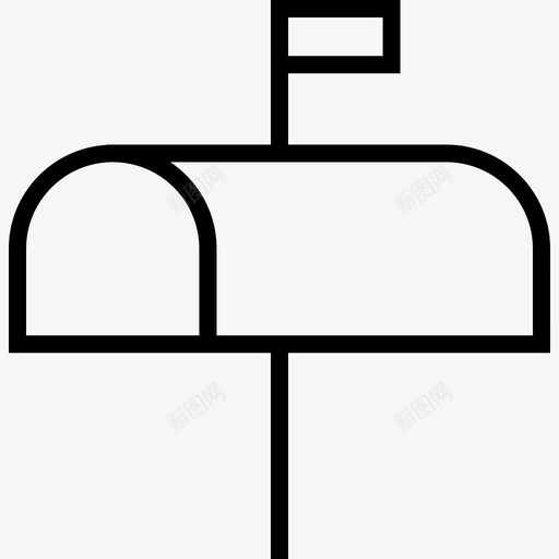邮箱我的信件住宅邮箱svg_新图网 https://ixintu.com 邮箱 住宅 邮件 我的 信件 私人 发送 接收 信封 投递 房地产