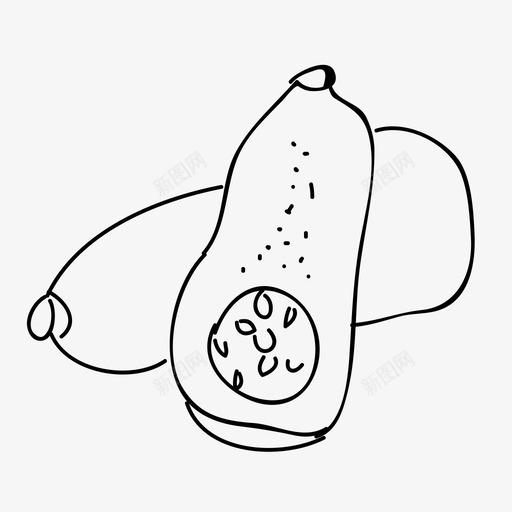 手绘南瓜农场食品svg_新图网 https://ixintu.com 手绘 南瓜 蔬菜 农场 食品 农产品