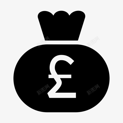 英镑一袋钱银行svg_新图网 https://ixintu.com 银行 英镑 一袋 钱银行 现金 英国