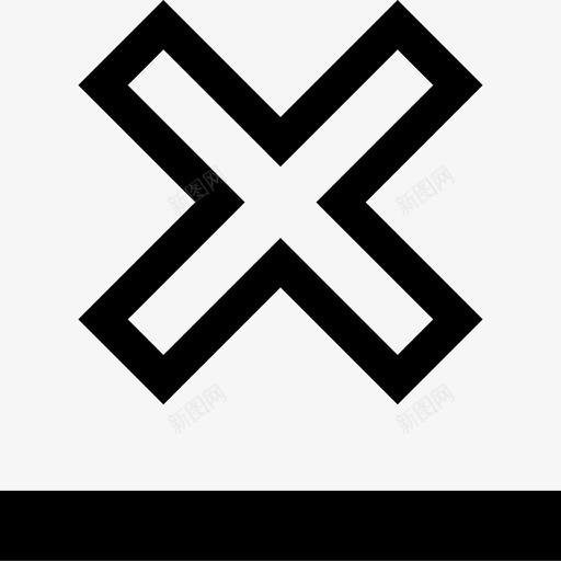 十字抽象6粗体svg_新图网 https://ixintu.com 十字 抽象 粗体