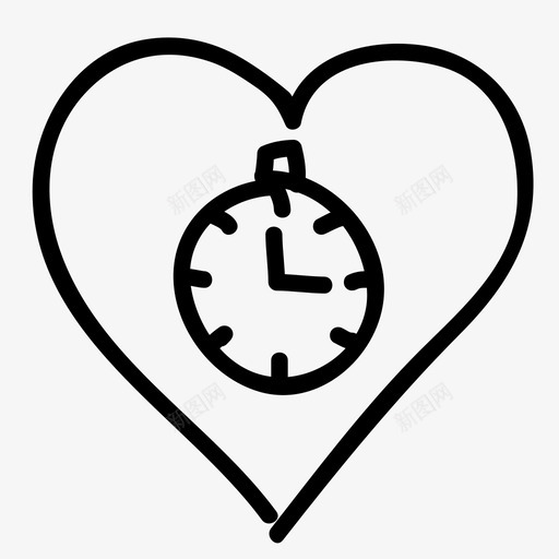秒表心有氧健康svg_新图网 https://ixintu.com 秒表 心有 有氧 健康 一颗
