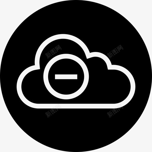 在线云活动数据负片svg_新图网 https://ixintu.com 在线 活动 数据 负片 片云 图示