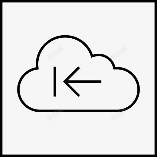 云活动退出返回在线svg_新图网 https://ixintu.com 活动 退出 返回 在线