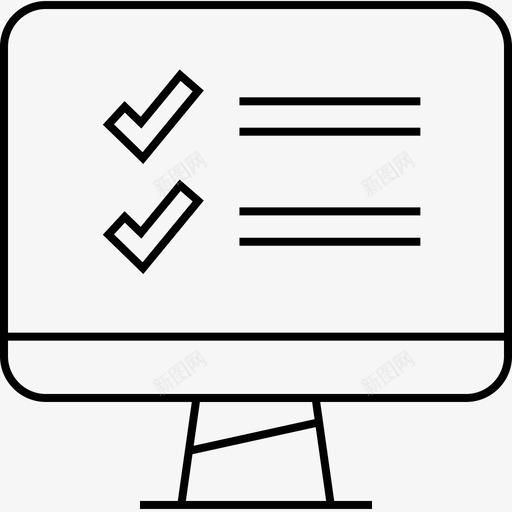 复选标记数据信息图形svg_新图网 https://ixintu.com 信息 复选 标记 图形 数据 监视器 在线