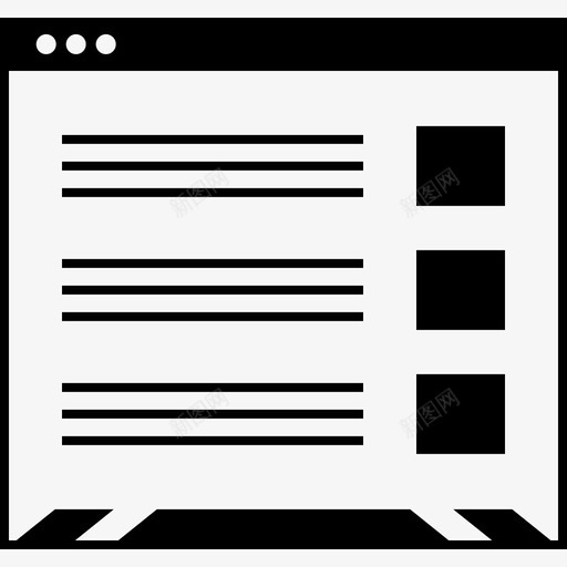 网页设计模型网页浏览器网页svg_新图网 https://ixintu.com 网页设计 模型 网页 网页浏览 浏览器 新建 修改 编辑 创意 创建 线框