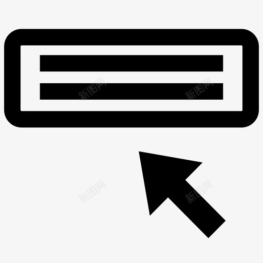 单击开始继续svg_新图网 https://ixintu.com 单击 开始 继续 指针 针线 数据 按钮 箭头 弓箭手 传输 线框