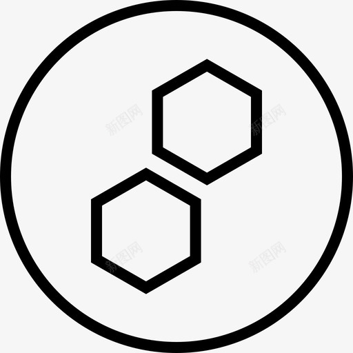 抽象设计跳动形状svg_新图网 https://ixintu.com 抽象 设计 跳动 形状 脉冲 振荡 六边形 创意 无线