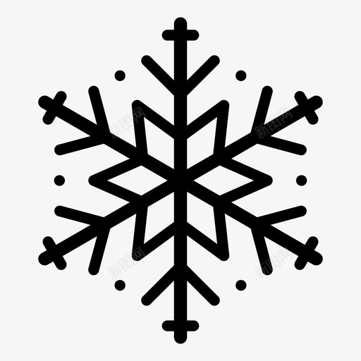 雪花圣诞节假日svg_新图网 https://ixintu.com 雪花 圣诞 圣诞节 节假日 冬天