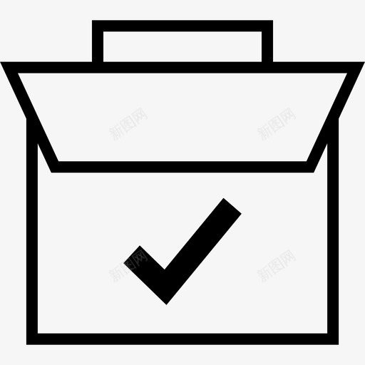 勾选搜索引擎优化审查svg_新图网 https://ixintu.com 勾选 好的 搜索引擎 优化 审查 在线 完成 公文包 网络财务
