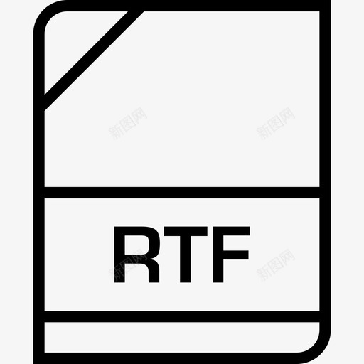 rtf文件名文档扩展名svg_新图网 https://ixintu.com 文件名 文档 扩展名