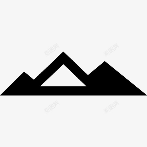 金字塔符号语言svg_新图网 https://ixintu.com 文化 语言 建筑 金字塔 符号 劳动 埃及语 居住 古代 交流 崇拜