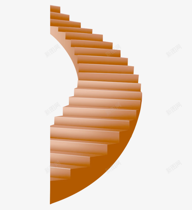 C4D楼梯png免抠素材_新图网 https://ixintu.com 楼梯