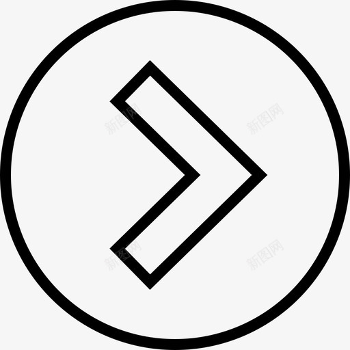 向右箭头指针指示器svg_新图网 https://ixintu.com 箭头 向右 指针 指示器 跟随 绘图 方向 标志