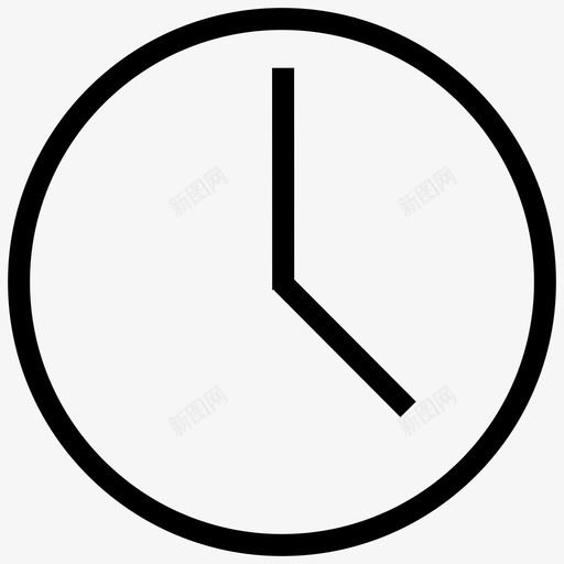 时钟墙壁计时器svg_新图网 https://ixintu.com 时钟 墙壁 计时器 小时 挂机 教室 支票 闹钟 手表 基本 线图