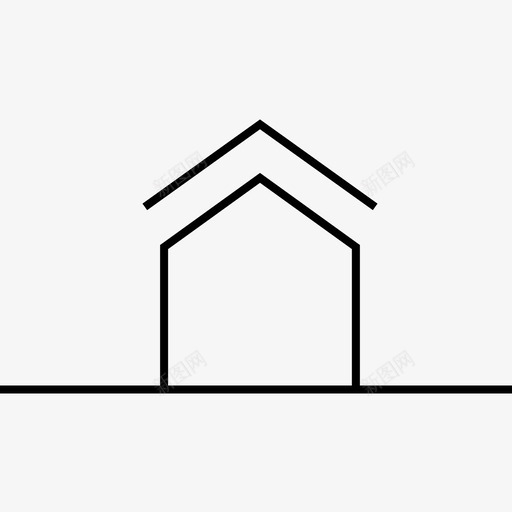 前门前草坪家svg_新图网 https://ixintu.com 门前 房地产 前门 草坪家 房子 住房