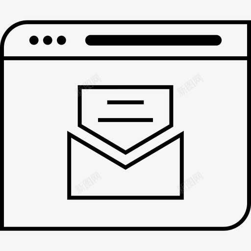 电子邮件网页浏览器商务互联网svg_新图网 https://ixintu.com 网页 网页浏览 浏览器 电子邮件 商务 互联网 在线 搜索引擎 优化