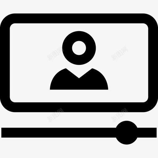 视频线框查看严肃svg_新图网 https://ixintu.com 线框 视频 查看 严肃 简历 文档 设计 创意 射手 玩家 用户