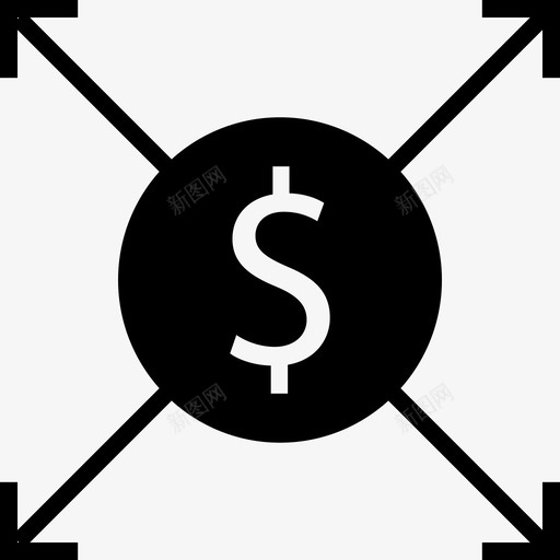 美元分配不货币svg_新图网 https://ixintu.com 美元 分配 货币 金融 持有 黄金 扩展 粗体 卖出 字形