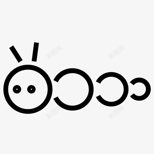 卡特彼勒蝴蝶爬行svg_新图网 https://ixintu.com 卡特 彼勒 蝴蝶 爬行 昆虫 沙虫 养殖