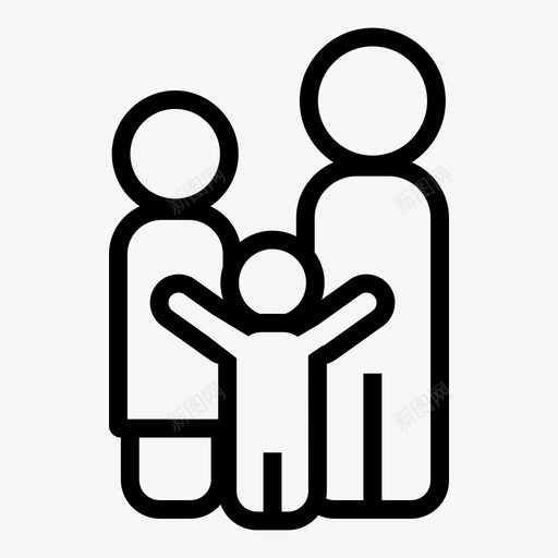 家庭家庭成员计划生育svg_新图网 https://ixintu.com 家庭 成员 计划生育 团体 幸福 养育 子女 人民