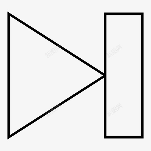 下一步前进音乐svg_新图网 https://ixintu.com 下一步 前进 音乐