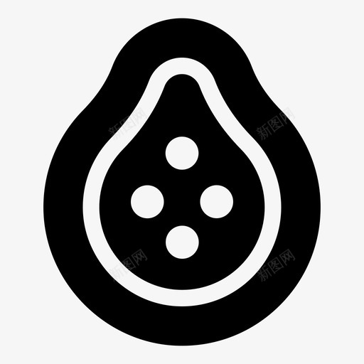 热带水果异国情调木瓜svg_新图网 https://ixintu.com 热带水果 异国 情调 木瓜 热带