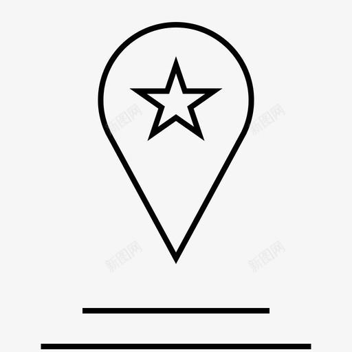 pin定位连接查找svg_新图网 https://ixintu.com 定位 查找 连接 地图 导航