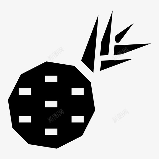 菠萝水果夏季svg_新图网 https://ixintu.com 热带 菠萝 水果 夏季 热带水果