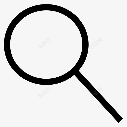 loupe工具设计放大镜svg_新图网 https://ixintu.com 工具 设计 放大镜 用户界面 工具箱