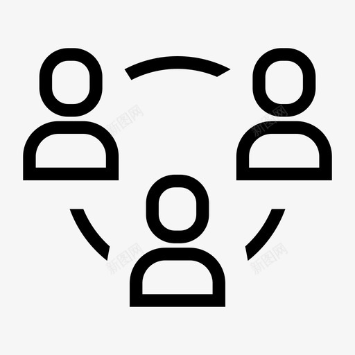 社区商业社区商业团体svg_新图网 https://ixintu.com 社区 商业 团体 商人 互联