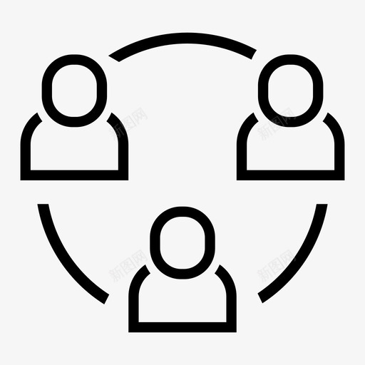 社区商业社区商业团体svg_新图网 https://ixintu.com 社区 商业 团体 商人 互联