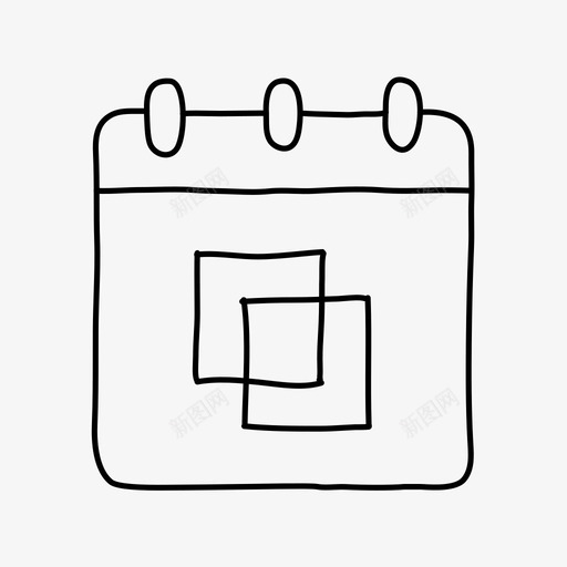 覆盖记事本日历移动svg_新图网 https://ixintu.com 记事本 覆盖 日历 移动 笔记本 不透明