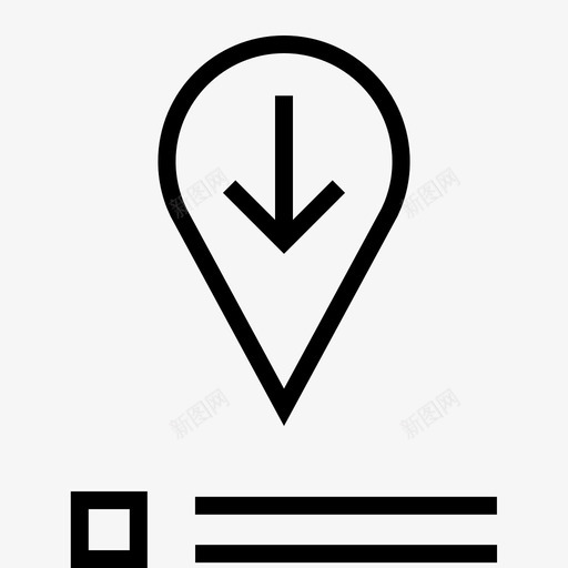 gpspin详细信息方向查找点svg_新图网 https://ixintu.com 详细信息 方向 查找 点定 定位 导航 轮廓