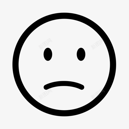 困惑不确定表情符号svg_新图网 https://ixintu.com 困惑 不确定 表情 符号