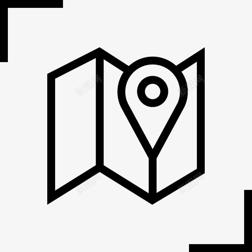 地图位置方向查找地图pinsvg_新图网 https://ixintu.com 地图 位置 方向 查找 导航