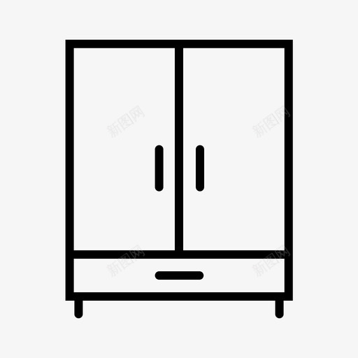 办公桌橱柜壁橱svg_新图网 https://ixintu.com 橱柜 家具 办公桌 壁橱 棉袍 套装