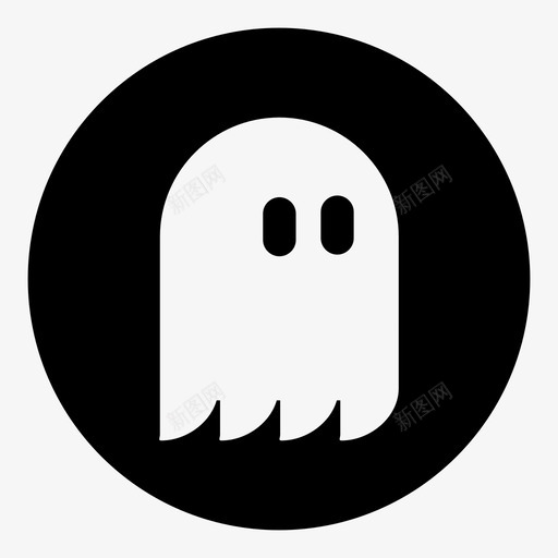 鬼魂万圣节万圣节装饰svg_新图网 https://ixintu.com 万圣节 鬼魂 装饰 图标 之夜 主题